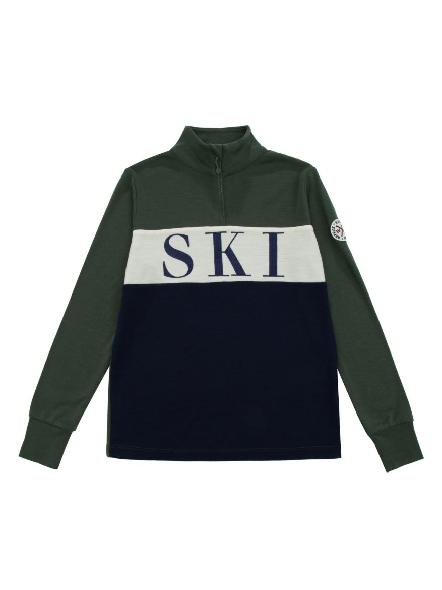 Bilde av WoolLand Voss merino skigenser Green